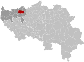 Localisation de Remicourt