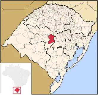 Microrégion de Restinga Seca