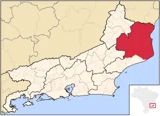 Microrégion de Campos dos Goytacazes