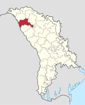 Localisation de Rîșcani