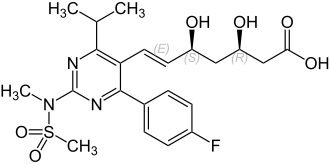 Image illustrative de l’article Rosuvastatine