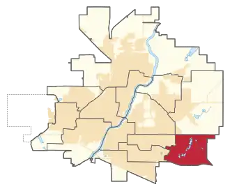 Carte de la circonscription