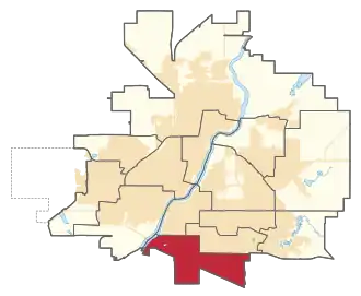 Carte de la circonscription