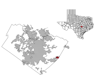 Localisation de Webberville