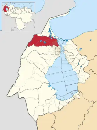 Localisation de Mara