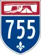 Image illustrative de l’article Autoroute 755