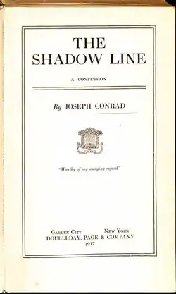 Image illustrative de l’article La Ligne d'ombre