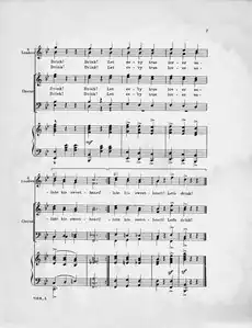 Cinquième page de la partition.