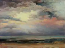 Gustave Courbet ː L'immensité (1869)