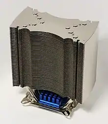Dissipateur thermique pour microprocesseur.