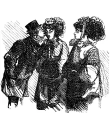 Illustration d'Amadée de Noé (Cham) dans le troisième volume de Charivari