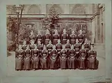 Vieille photo en noir et blanc