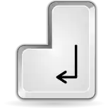 Image d'une touche Entrée