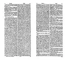 Sens 2 : du texte arrangé en colonnes.