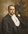 Portrait d'Ivan A. Morozov de Konstantin Korovin.