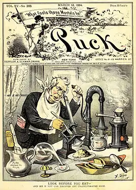 « Look before you eat » par Opper, no&nbsp;366 (12 mars 1884)