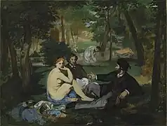 Déjeuner sur l'herbe, Édouard Manet