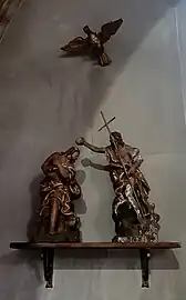 Statues représentant le baptême du Christ (XVIIIe&nbsp;siècle)