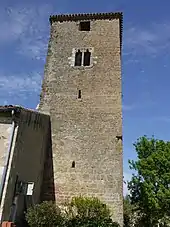 Le clocher de l'église.
