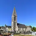 L'église vue sud-ouest.