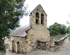 Pouchergues église Saint-Laurent(42°&nbsp;49′&nbsp;21″&nbsp;N, 0°&nbsp;24′&nbsp;13″&nbsp;E)