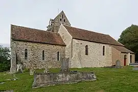 Côté de l'église.