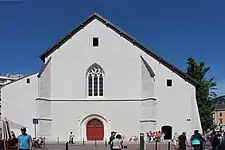 Façade de l'église.