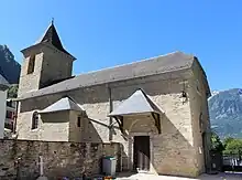 Viellaéglise Saint-Michel(42°&nbsp;52′&nbsp;38″&nbsp;N, 0°&nbsp;00′&nbsp;49″&nbsp;E)