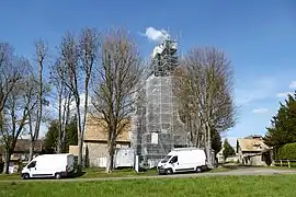 L'église Saint-Ouen (avril 2019).