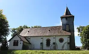 L'église d'Oléac-Dessus.