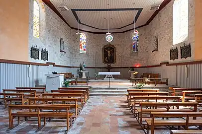 Chœur vu de la croisée du transept