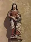 La statue de sainte Anne.