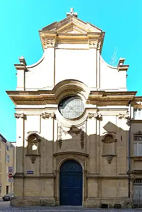 Façade principale de l’église