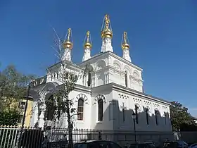 Vue de l'église en 2019.