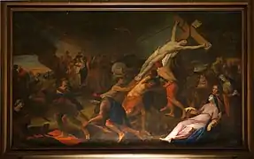 Élévation de la Croix du XVIIe&nbsp;siècle.