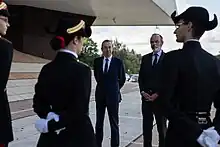 Éric Labaye et Édouard Philippe en 2021.