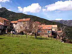 Partie nord du village.