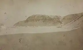 Vue de l'est de la péninsule de Bache.