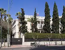 Ambassade à Athènes.