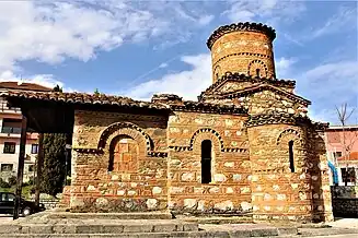 L'église de la Panagía Koumbelídiki&nbsp;(el).