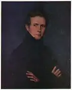 Autoportrait, par Ivan Kondratievitch Zaïtsev&nbsp;(ru) (1835)