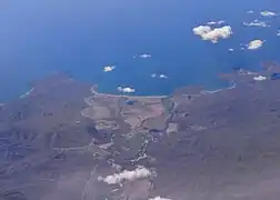 Le delta de la rivière Kievka.