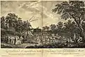 Vue du bain de Cerebrensky et de ses environs à Moscou, estampe no&nbsp;3 gravée par Eichler (vers 1799), reprint de 1886