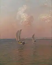 Le soir tombe. 1916. Collection privée.