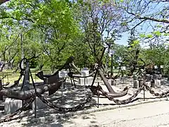 l'exposition des ancres,