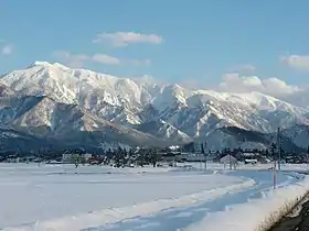 Vue du mont Makihata.