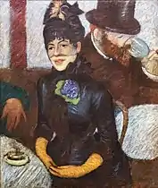 Au Café - Musée Civique du Palazzo Te, Mantoue
