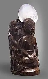 Idole à la coquille, bronze,  Musée Toulouse-Lautrec, Albi