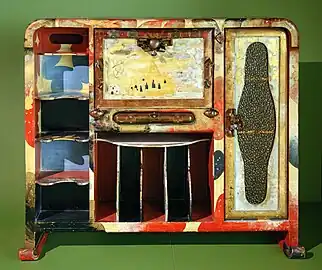 Bureau pour classer les partitions musicales - Museu Nacional d'Art de Catalunya