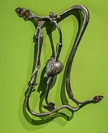 Poigné en fer forgé - Museu Nacional d'Art de Catalunya